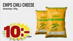 Din Mat Gårdschips Chips chili cheese erbjuda