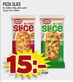 Din Mat Dr. Oetker Pizza slice erbjuda