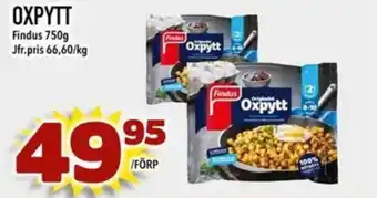 Din Mat Findus Oxpytt erbjuda