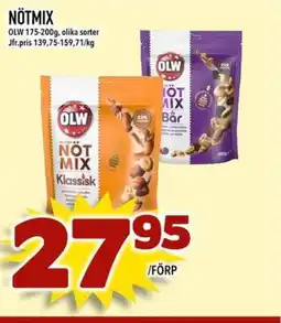 Din Mat OLW Nötmix erbjuda