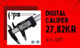 AliExpress Digital caliper erbjuda