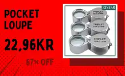 AliExpress Pocket loupe erbjuda