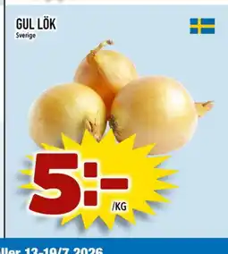 Prisma Mat Gul lök sverige erbjuda