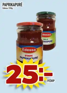 Prisma Mat Paprikapuré edessa erbjuda