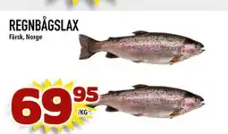 Rinkeby Matcenter Regnbågslax färsk, norge erbjuda