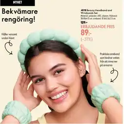 Oriflame Beauty Headband and Wristbands Set erbjuda