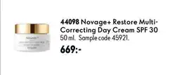 Oriflame Novage+ Restore Multi- Correcting Day Cream SPF 30 erbjuda