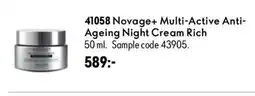 Oriflame Novage+ Multi-Active Anti- Ageing Night Cream Rich erbjuda