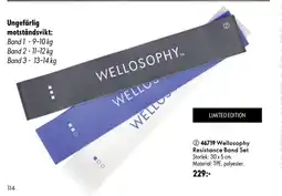 Oriflame Wellosophy Resistance Band Set Storlek: 30 x 5 cm. Material: TPE, polyester. 229:- erbjuda