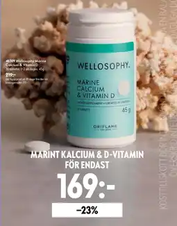 Oriflame Wellosophy Marine Calcium & Vitamin D erbjuda