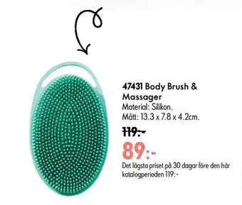 Oriflame Body Brush & Massager erbjuda