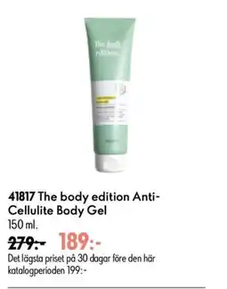 Oriflame The body edition Anti- Cellulite Body Gel erbjuda