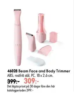Oriflame Beam Face and Body Trimmer erbjuda