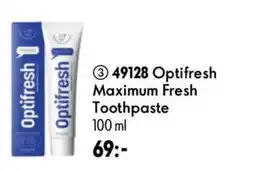 Oriflame Optifresh Maximum Fresh Toothpaste erbjuda