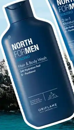 Oriflame North For Men Subzero Hair & Body Wash erbjuda