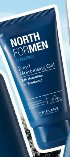 Oriflame North For Men Subzero 2-in-1 Moisturising Gel erbjuda