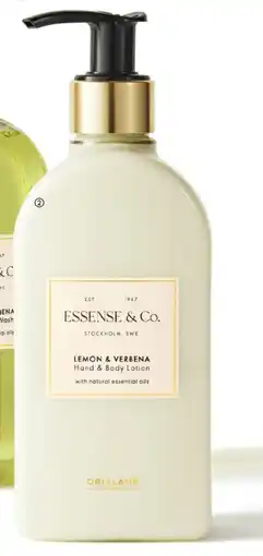 Oriflame Essense&Co. Lemon & Verbena Hand & Body Lotion erbjuda
