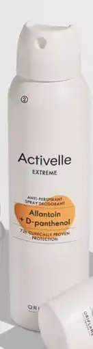 Oriflame Activelle Extreme Anti-Perspirant Spray Deodorant erbjuda