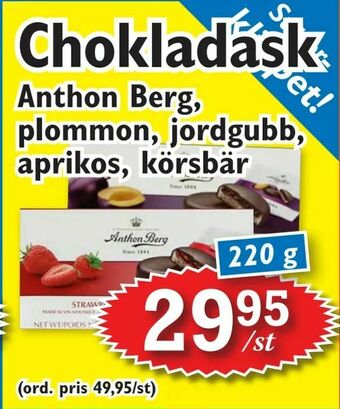 T-jarlen Chokladask erbjuda