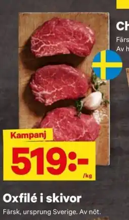 City Gross Oxfilé i skivor erbjuda