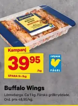 City Gross Buffalo Wings erbjuda