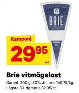 City Gross Brie vitmögelost erbjuda