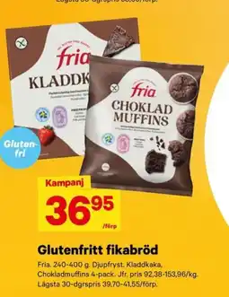 City Gross Glutenfritt fikabröd erbjuda