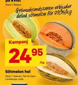 City Gross delad sötmelon erbjuda