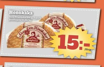 Bonum Matmarknad Hönökaka erbjuda