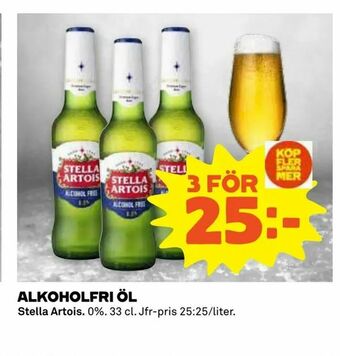 Coop Extra Alkoholfri öl erbjuda