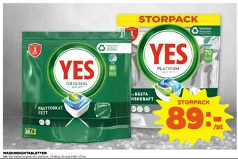 Coop Extra MASKINDISKTABLETTER erbjuda