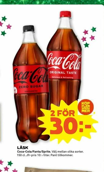 Coop Extra Läsk erbjuda
