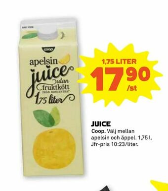 Coop Forum Juice erbjuda