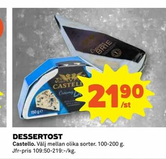 Coop Daglivs Dessertost erbjuda
