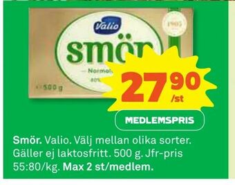 Coop Daglivs Smör erbjuda