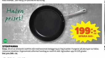 Coop Daglivs Stekpanna erbjuda