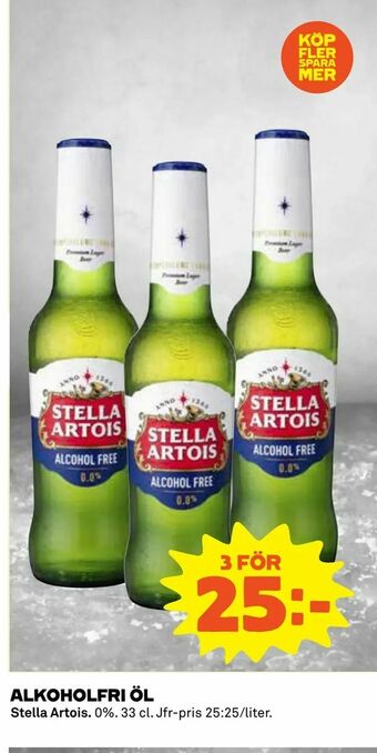 Coop Daglivs Alkoholfri öl erbjuda