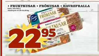 fruktkusar • frökusar • havrefralla