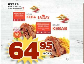 Din Mat Kebab erbjuda