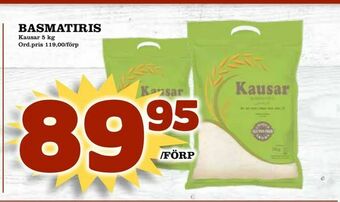 Din Mat Basmatiris erbjuda