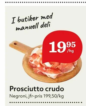 Hemköp Prosciutto crudo erbjuda