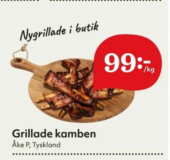 Hemköp Grillade kamben erbjuda