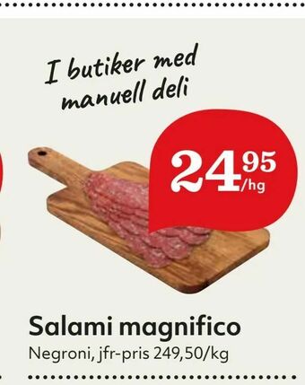 Hemköp Salami magnifico erbjuda