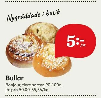 Hemköp Bullar erbjuda