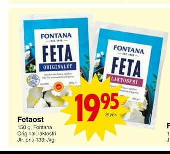 Matöppet Fetaost erbjuda