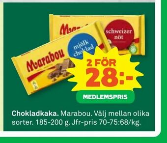 Stora Coop Chokladkaka erbjuda