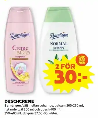 Stora Coop Duschcreme erbjuda