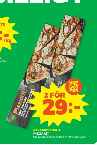 Stora Coop Pizzakit erbjuda