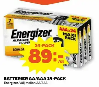 Stora Coop Batterier aa/aaa 24-pack erbjuda