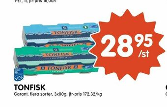 Tempo Tonfisk erbjuda